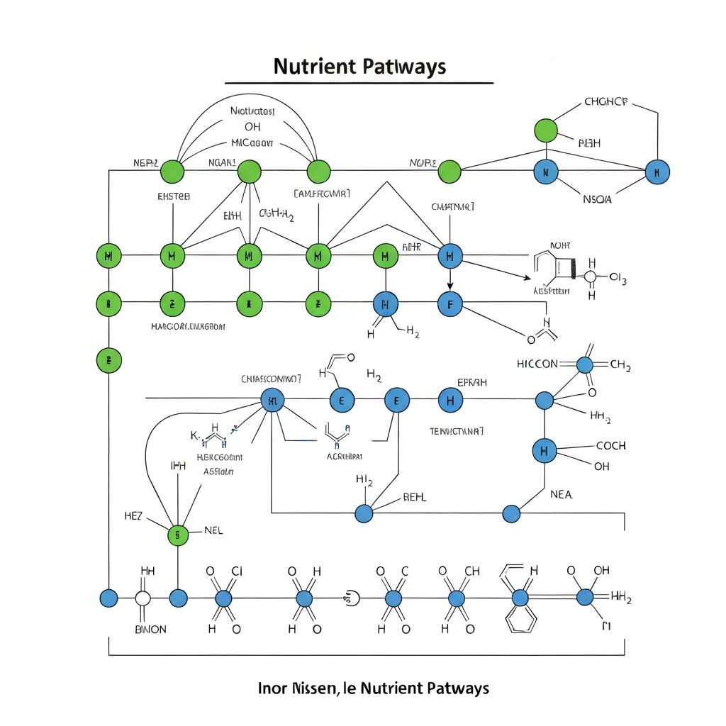 Scientific visualization of nutrient interactions